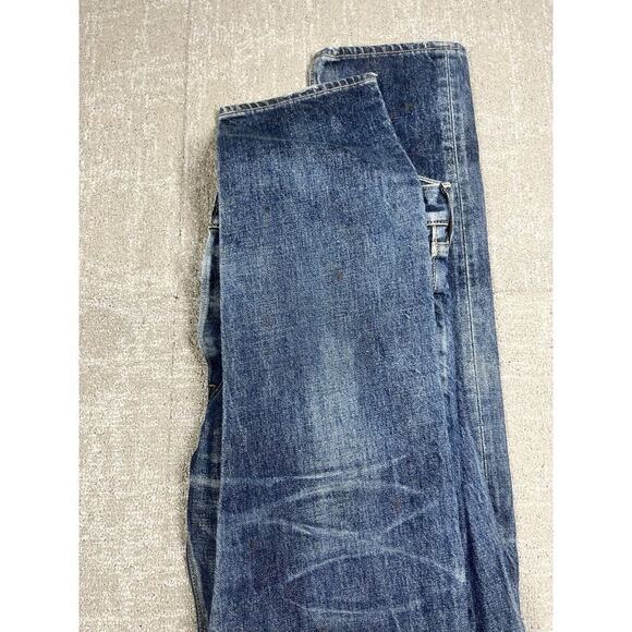 FABRIC-BRAND & CO MADE IN JAPAN BLUE JEANS MENS SIZE 30x31 FLAWED - Picture 10 of 10